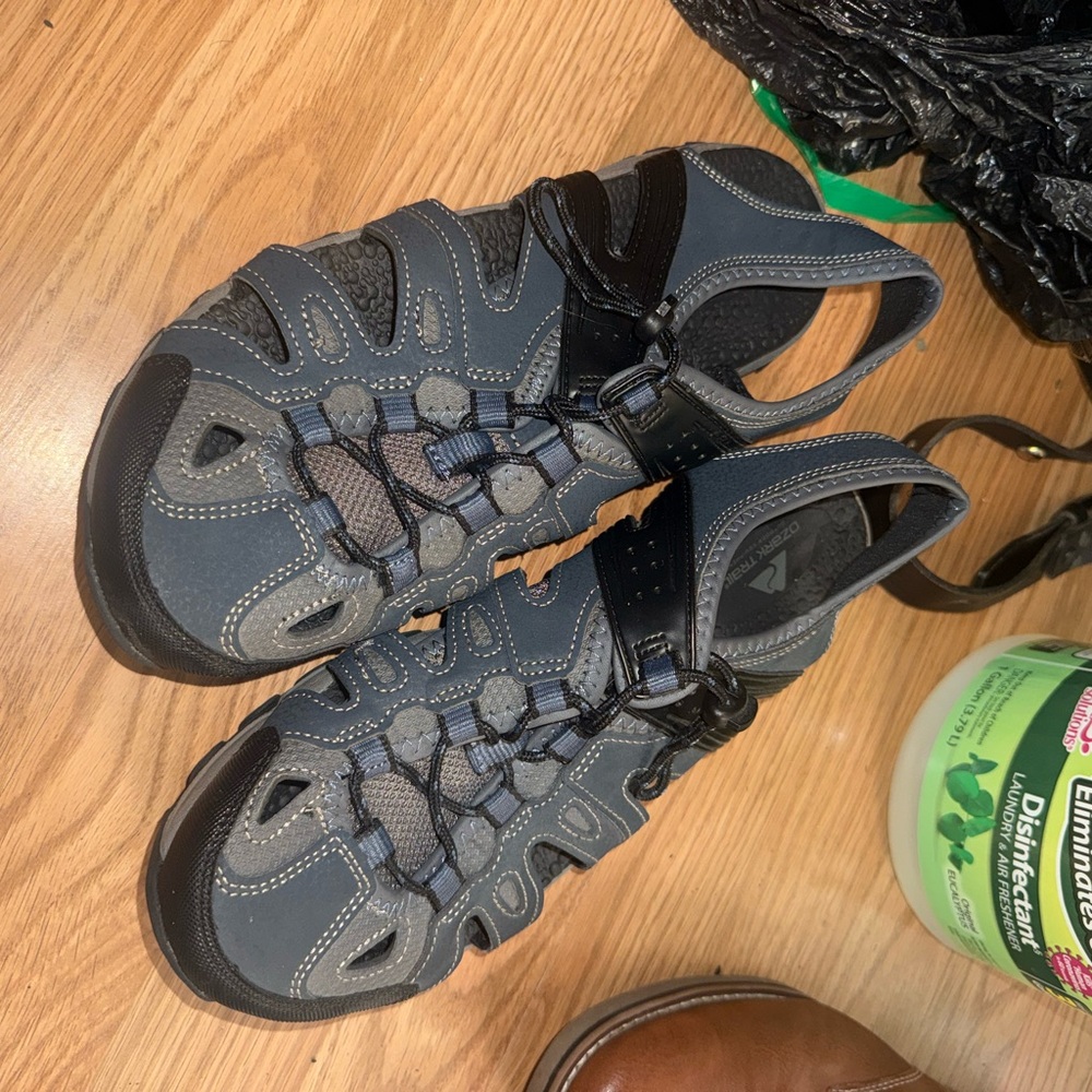 Ozark Trail Gray and Black Athletic Shoes